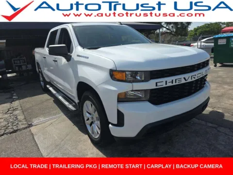 White 2022 Chevrolet Silverado 1500 LTD Custom for sale in Miramar, FL
