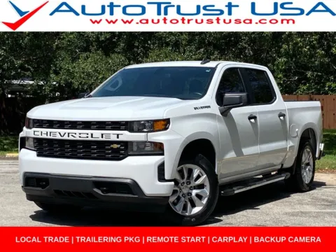 White 2022 Chevrolet Silverado 1500 LTD Custom for sale in Miramar, FL