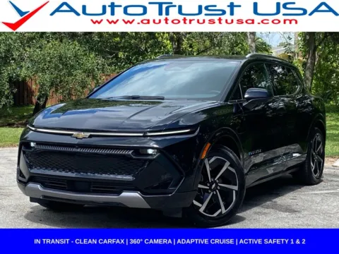 Black 2024 Chevrolet Equinox EV LT for sale in Miramar, FL