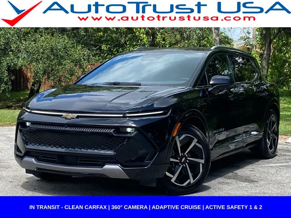 Black 2024 Chevrolet Equinox EV LT for sale in Miramar, FL