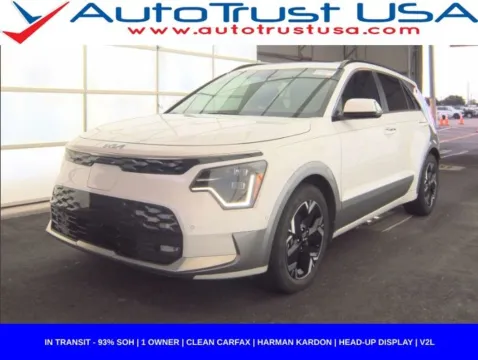 White 2023 Kia Niro EV Wave for sale in Miramar, FL