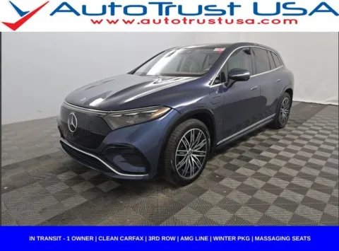 Blue 2023 Mercedes-Benz EQS 450 for sale in Miramar, FL