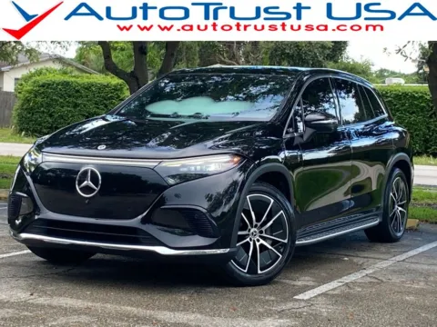 Black 2023 Mercedes-Benz EQS 450 for sale in Miramar, FL
