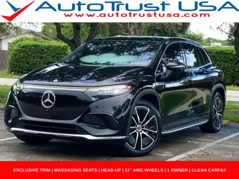 Black 2023 Mercedes-Benz EQS 450 for sale in Miramar, FL