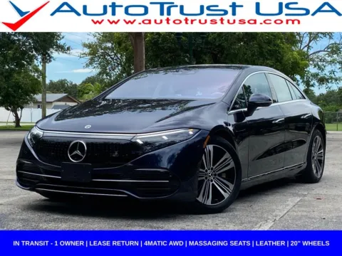 Blue 2023 Mercedes-Benz EQS 450 for sale in Miramar, FL