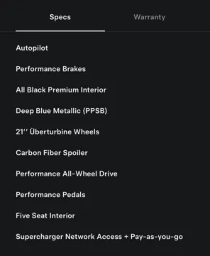 Another view of 2022 Tesla Model Y Performance for sale in Miramar, FL at Auto Trust USA