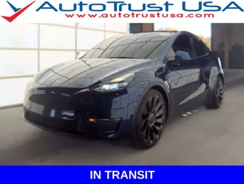 Blue 2022 Tesla Model Y Performance for sale in Miramar, FL