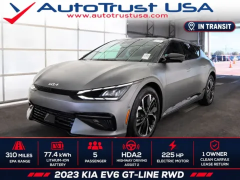 Gray 2023 Kia EV6 GT-Line for sale in Miramar, FL