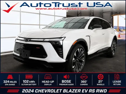White 2024 Chevrolet Blazer EV RS for sale in Miramar, FL