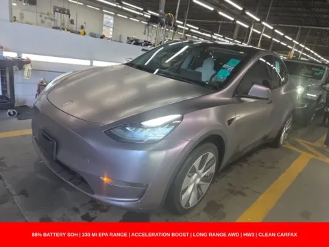 White 2023 Tesla Model Y Long Range for sale in Miramar, FL