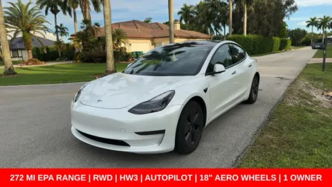 White 2023 Tesla Model 3 for sale in Miramar, FL
