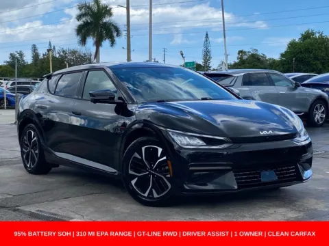 Black 2023 Kia EV6 GT-Line for sale in Miramar, FL