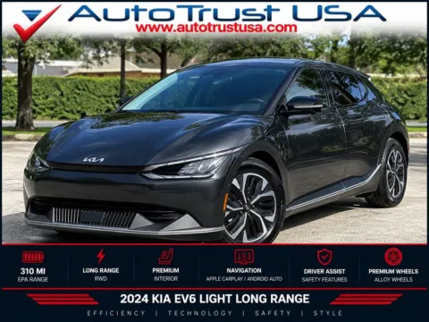 Gray 2024 Kia EV6 Light for sale in Miramar, FL