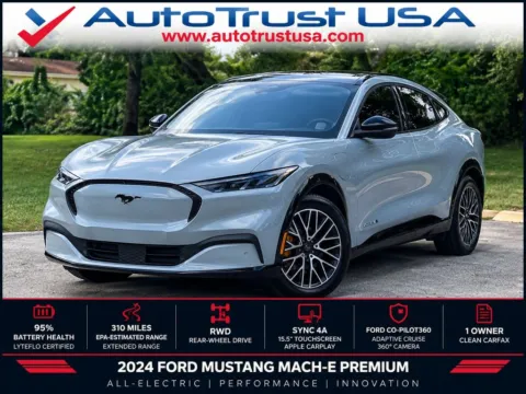 Gray 2024 Ford Mustang Mach-E Premium for sale in Miramar, FL