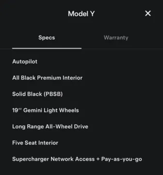 Another view of 2023 Tesla Model Y Long Range for sale in Miramar, FL at Auto Trust USA