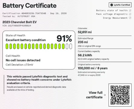 More photos of 2023 Chevrolet Bolt EV 2LT at Auto Trust USA, FL