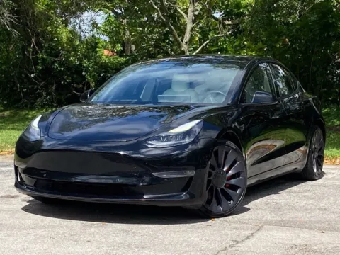 Silver 2021 Tesla Model 3 Performance for sale in Miramar, FL