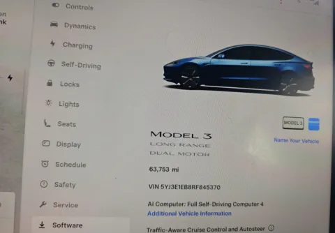 Another view of 2024 Tesla Model 3 Long Range for sale in Miramar, FL at Auto Trust USA