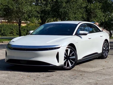 White 2025 Lucid Air Pure for sale in Miramar, FL