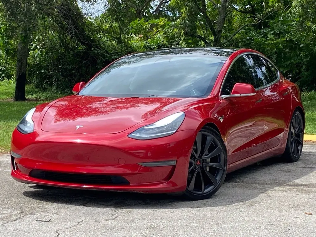 Red 2019 Tesla Model 3 Performance for sale in Miramar, FL