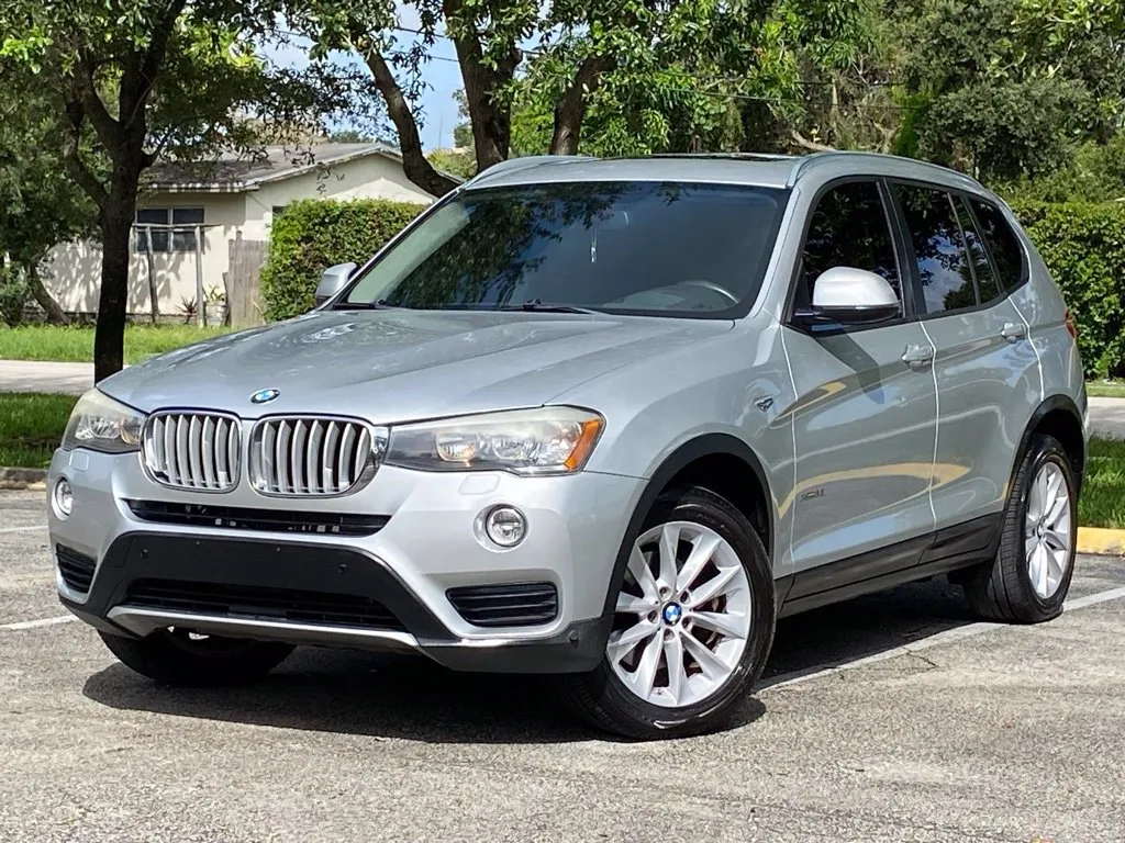 Silver 2015 BMW X3 xDrive28i for sale in Miramar, FL