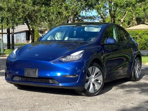 Black 2021 Tesla Model Y Standard Range for sale in Miramar, FL