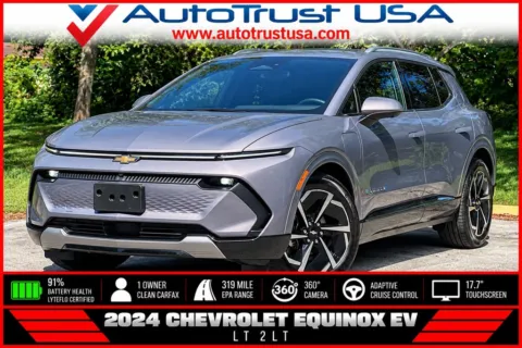 Gray 2024 Chevrolet Equinox EV LT for sale in Miramar, FL