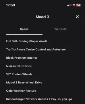 Another view of 2024 Tesla Model 3 for sale in Miramar, FL at Auto Trust USA
