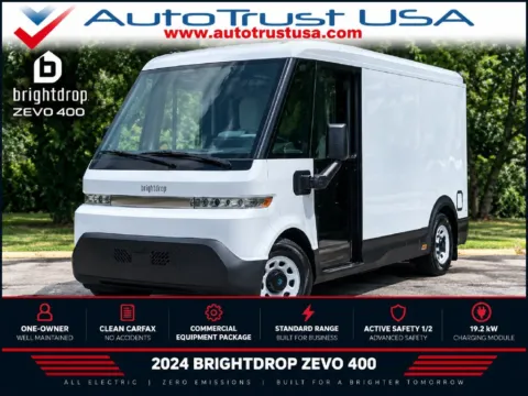 White 2024 BrightDrop Zevo 400 for sale in Miramar, FL
