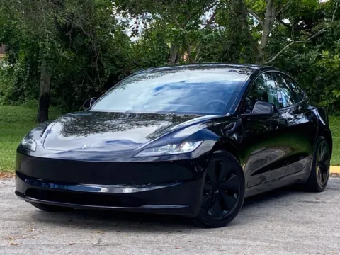 Black 2024 Tesla Model 3 for sale in Miramar, FL
