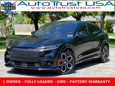 Black 2023 Ford Mustang Mach-E GT for sale in Miramar, FL