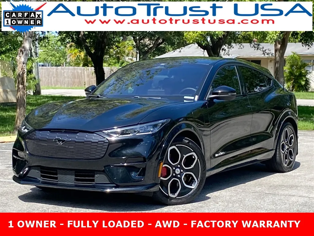 Black 2023 Ford Mustang Mach-E GT for sale in Miramar, FL