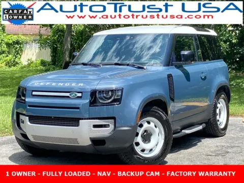 Blue 2023 Land Rover Defender S for sale in Miramar, FL