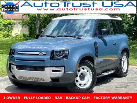 Blue 2023 Land Rover Defender 90 S for sale in Miramar, FL