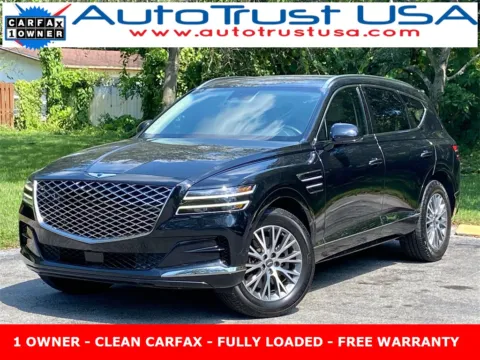 Black 2021 Genesis GV80 2.5T for sale in Miramar, FL