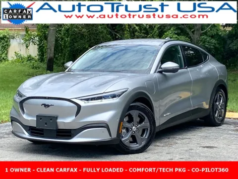 Silver 2021 Ford Mustang Mach-E Select for sale in Miramar, FL