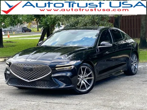 Black 2022 Genesis G70 2.0T for sale in Miramar, FL