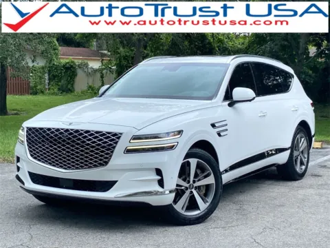 White 2022 Genesis GV80 3.5T Advanced + for sale in Miramar, FL