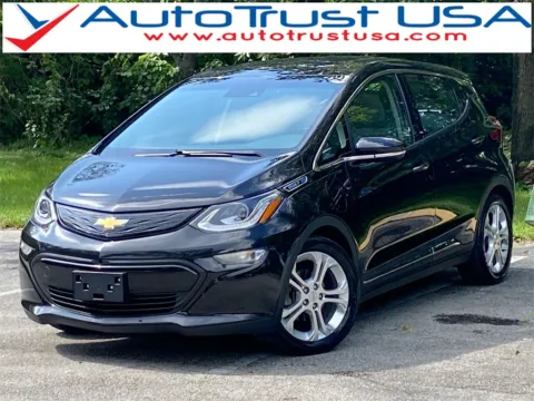 Black 2021 Chevrolet Bolt EV LT for sale in Miramar, FL
