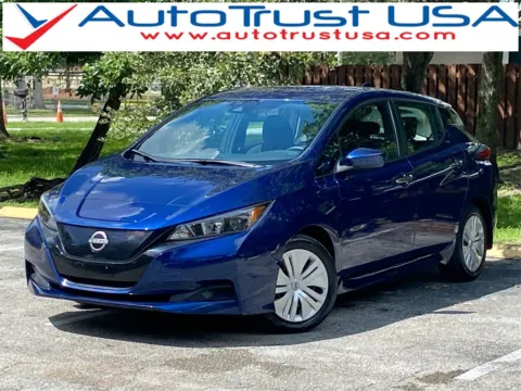 Blue 2023 Nissan Leaf S for sale in Miramar, FL