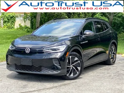 Black 2021 Volkswagen ID.4 Pro S for sale in Miramar, FL