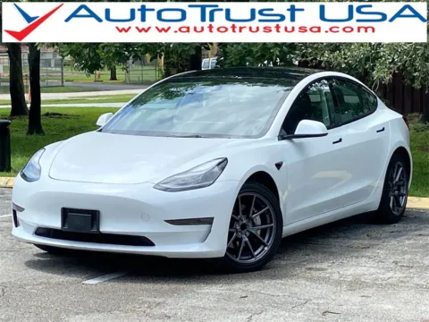 White 2023 Tesla Model 3 for sale in Miramar, FL