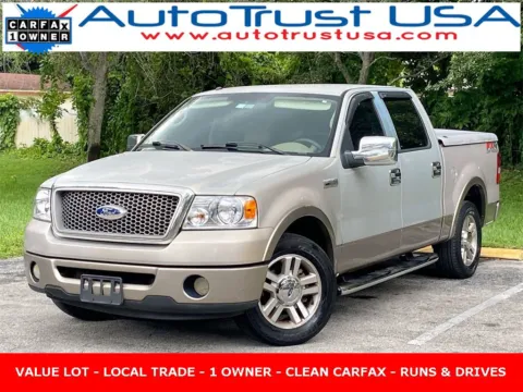 Beige 2006 Ford F-150 Lariat for sale in Miramar, FL