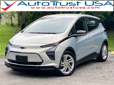 Silver 2023 Chevrolet Bolt EV 1LT for sale in Miramar, FL