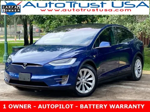 Blue 2019 Tesla Model X 100D for sale in Miramar, FL