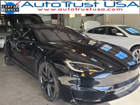 Black 2022 Tesla Model S for sale in Miramar, FL
