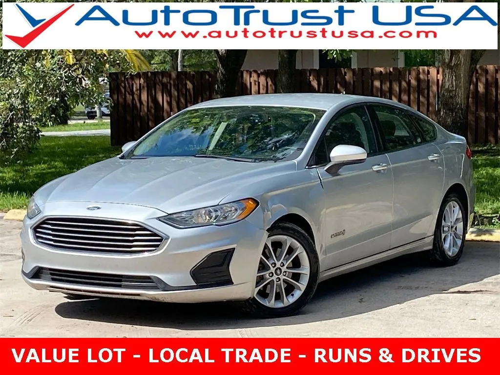 2019 Ford Fusion Hybrid SE