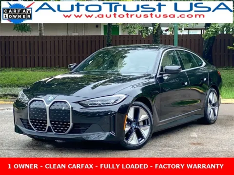 Black 2023 BMW i4 eDrive35 for sale in Miramar, FL
