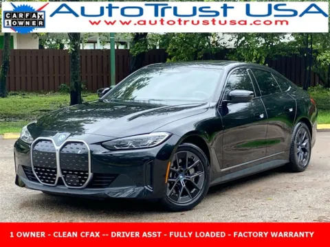 Black 2023 BMW i4 eDrive35 for sale in Miramar, FL