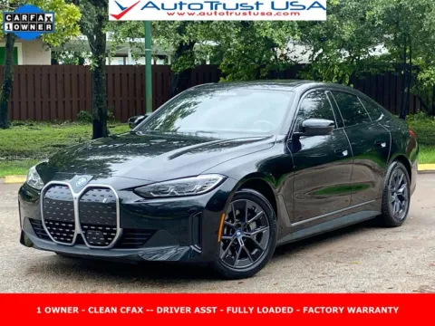 Black 2023 BMW i4 eDrive35 for sale in Miramar, FL